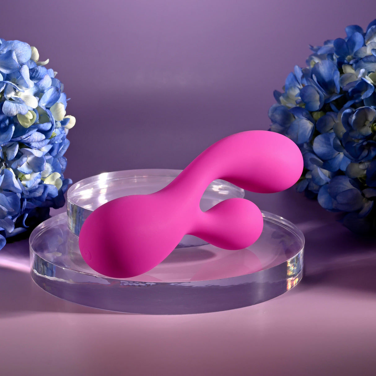 SELOPA - Vibrator Dua Hujung Boleh Dicas Semula My Buddy (Merah Jambu)