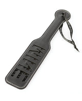 Sei Mio - You're All Mine Impression Spanking Paddle (Black) - Black
