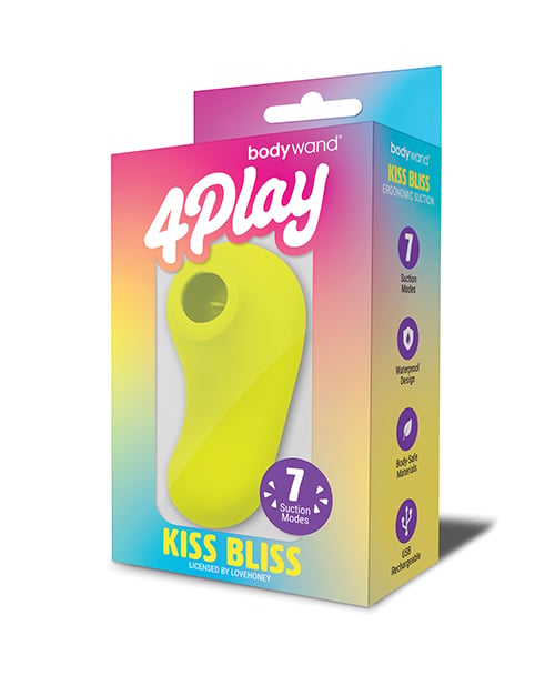 Bodywand - 4 Play Petite Bliss Penggetar Kelentit (Kuning)