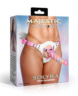 XR Brands - Majestic Solyra Strap-On Harness (Pink) - Pink