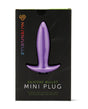 Nu Sensuelle - Mini Rechargeable Vibrating Anal Plug (Purple) - Purple