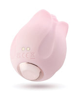Blush Novelties - Play With Me Romantic Rose Rechargeable Silicone Clitoral Vibrator (Pink) – product view 4