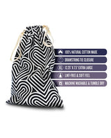 Blush Novelties - Bomba Cotton Sex Toy Storage Bag – product view 4