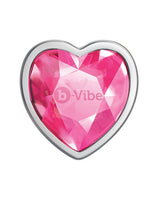 B-Vibe - Jewel Heart Metal Anal Plug Training Set (Silver) – product view 5