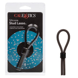 CalExotics - Silicone Stud Adjustable Lasso Cock Ring (Black) – product image