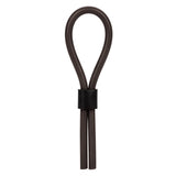 CalExotics - Silicone Stud Adjustable Lasso Cock Ring (Black) – product view 2