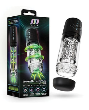 Blush Novelties - M for Men Whirlwind Pro Automatic Masturbator (Black) BN1202 CherryAffairs
