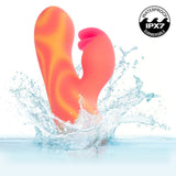 CalExotics - Endless Summer Moonlight Magic Rechargeable Rabbit Vibrator (Orange) CE2149 CherryAffairs
