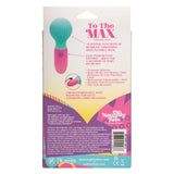 CalExotics - Naughty Bits To The Max Rechargeable Mini Wand Vibrator (Blue) CE2145 CherryAffairs