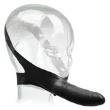California Exotics - The Original Accommodator Latex Dong Mouth Strap On CherryAffairs