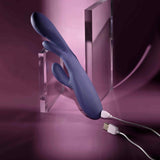 Evolved - Bow Down Rechargeable Rabbit Vibrator (Purple) EV1217 CherryAffairs