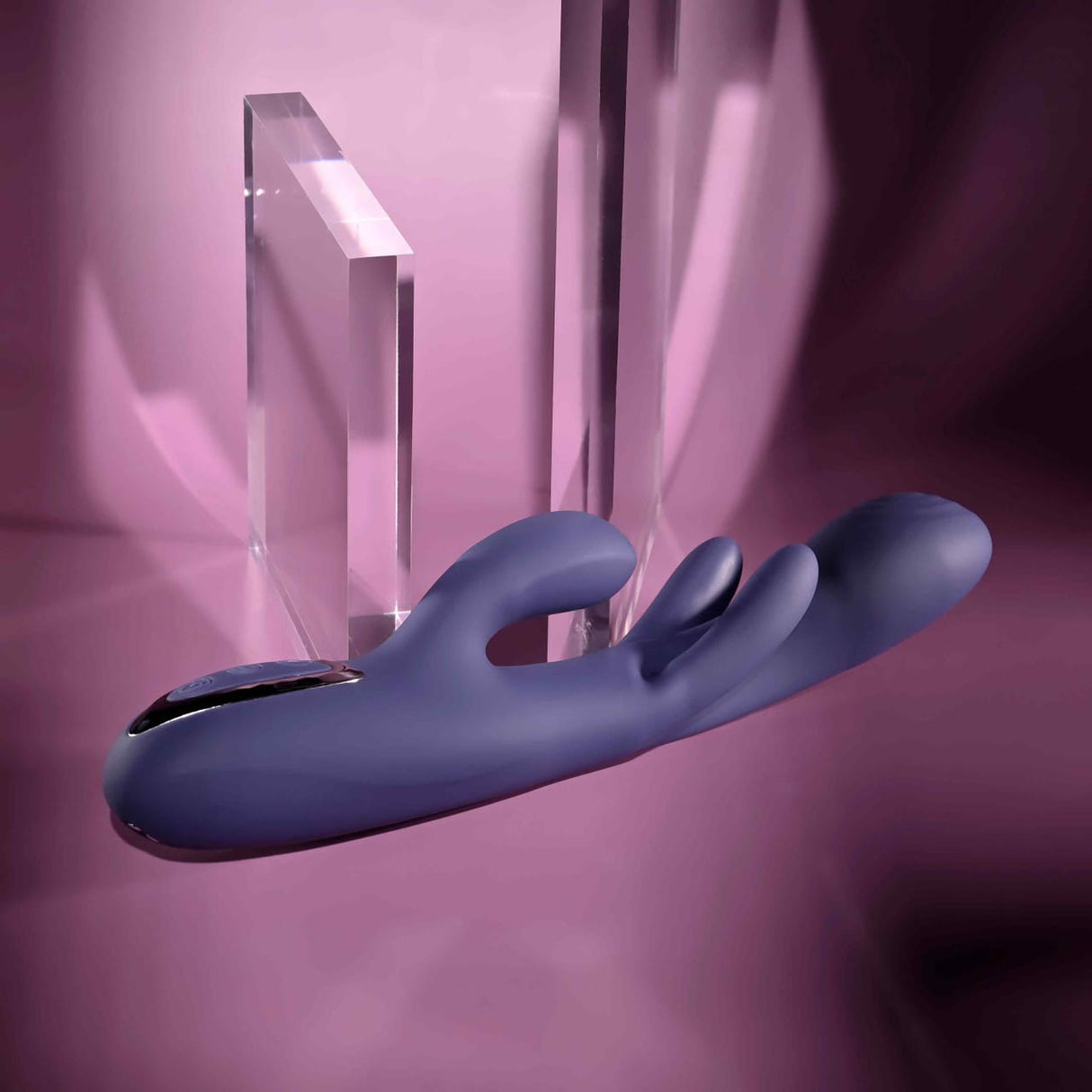 Evolved - Bow Down Rechargeable Rabbit Vibrator (Purple) EV1217 CherryAffairs
