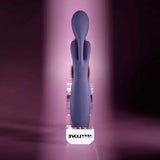 Evolved - Bow Down Rechargeable Rabbit Vibrator (Purple) EV1217 CherryAffairs