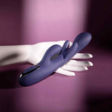 Evolved - Bow Down Rechargeable Rabbit Vibrator (Purple) EV1217 CherryAffairs
