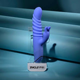 Evolved - Knock Knock Rechargeable Rabbit Vibrator (Blue) EV1219 CherryAffairs