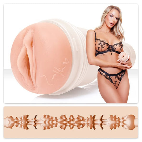 Fleshlight - Masturbator Vagina Tandatangan Emma Hix Syrup (Beige)