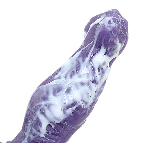 Tomax - Origin Fantasy Silicone Suction Cup Dildo (Purple) CherryAffairs