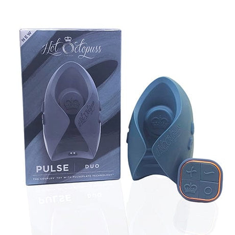 Hot Octopuss - Pulse Duo V4 Remote Control Soft Stroker Masturbator (Blue) HO1020 CherryAffairs