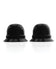 Hunky Junk - Nano Nips Silicone Nipple Suction Set (Black) OX1068 CherryAffairs