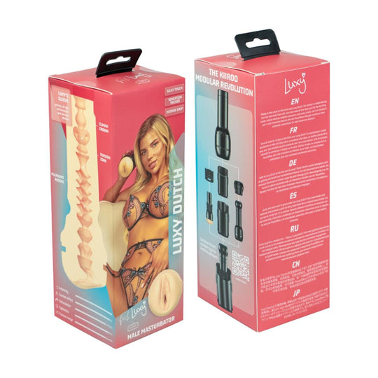 Kiiroo - Masturbator Stroker Feel Luxy Dutch oleh KIIROO Stars Collection (Beige)
