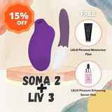 LELO Sexual Health September: Dual Discovery Set CherryAffairs