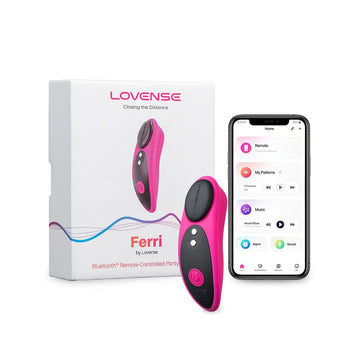 Lovense - Ferri Getar Seluar Dalam Kawalan Aplikasi (Merah Jambu)
