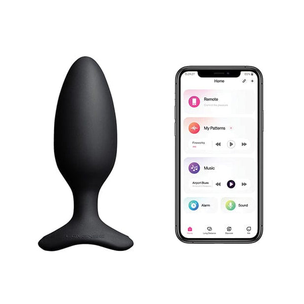Lovense - Hush 2 Plug Punggung Silikon Kawalan Aplikasi
