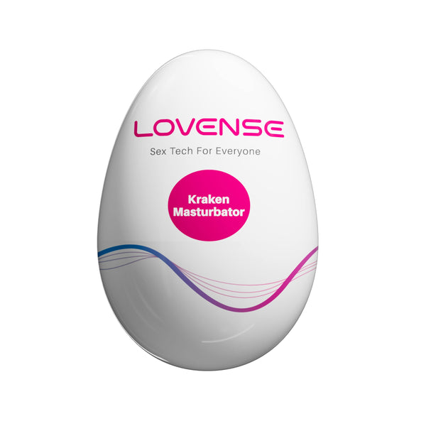 Lovense - Kraken 6 Pek Masturbator Telur Lembut dan Regang (Putih)