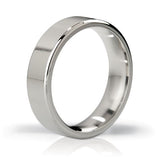 Mystim - His Ringness The Duke Polished Stainless Steel Cock Ring - CherryAffairs.sg