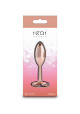 NS Novelties - Rear Assets Clover Aluminium Anal Plug (Gunmetal) NS1174 CherryAffairs