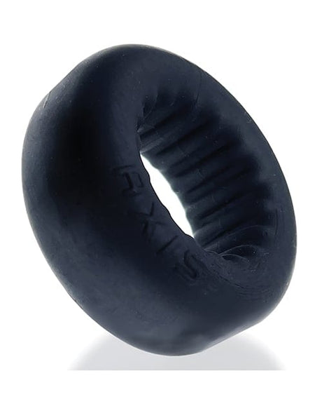 Oxballs - Axis Rib-Grip Stretch Cock Ring (Black) OX1055 CherryAffairs