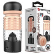 Pretty Love - Emily Vibrating Licking Masturbator (Beige) PL1145 CherryAffairs