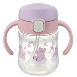 Richell - T.L.I Baby Stage 1 Try Sippy Spout Clear Training Water Bottle Mug  Pink 4945680203517 Baby Water Bottle