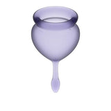 Satisfyer - Feel Good Menstrual Cup Set CherryAffairs