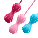 Satisfyer - Power Balls 3 Pieces Kegel Training Set (Multi Colour) STF1046 CherryAffairs