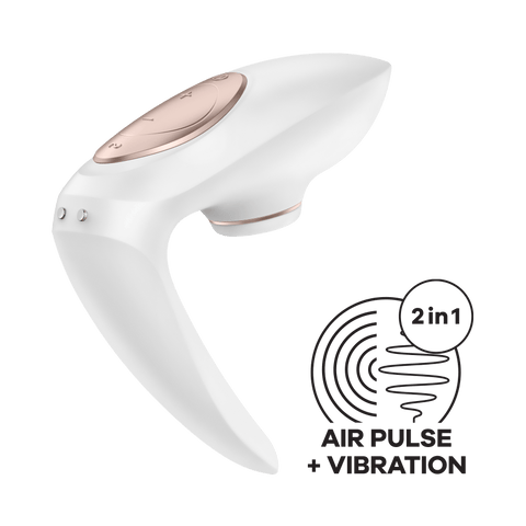 Satisfyer - Pro 4 Couples' Vibrator (White)