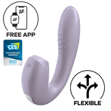 Satisfyer - Sunray Clitoral Air G Spot Dual Stimulator CherryAffairs