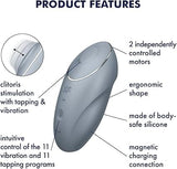 Satisfyer - Tap and Climax 1 Clitoral Lay On Vibrator CherryAffairs
