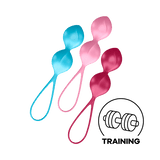 Satisfyer - V Balls Kegel Training Set 3 Pieces (Multi Colour) STF1047 CherryAffairs