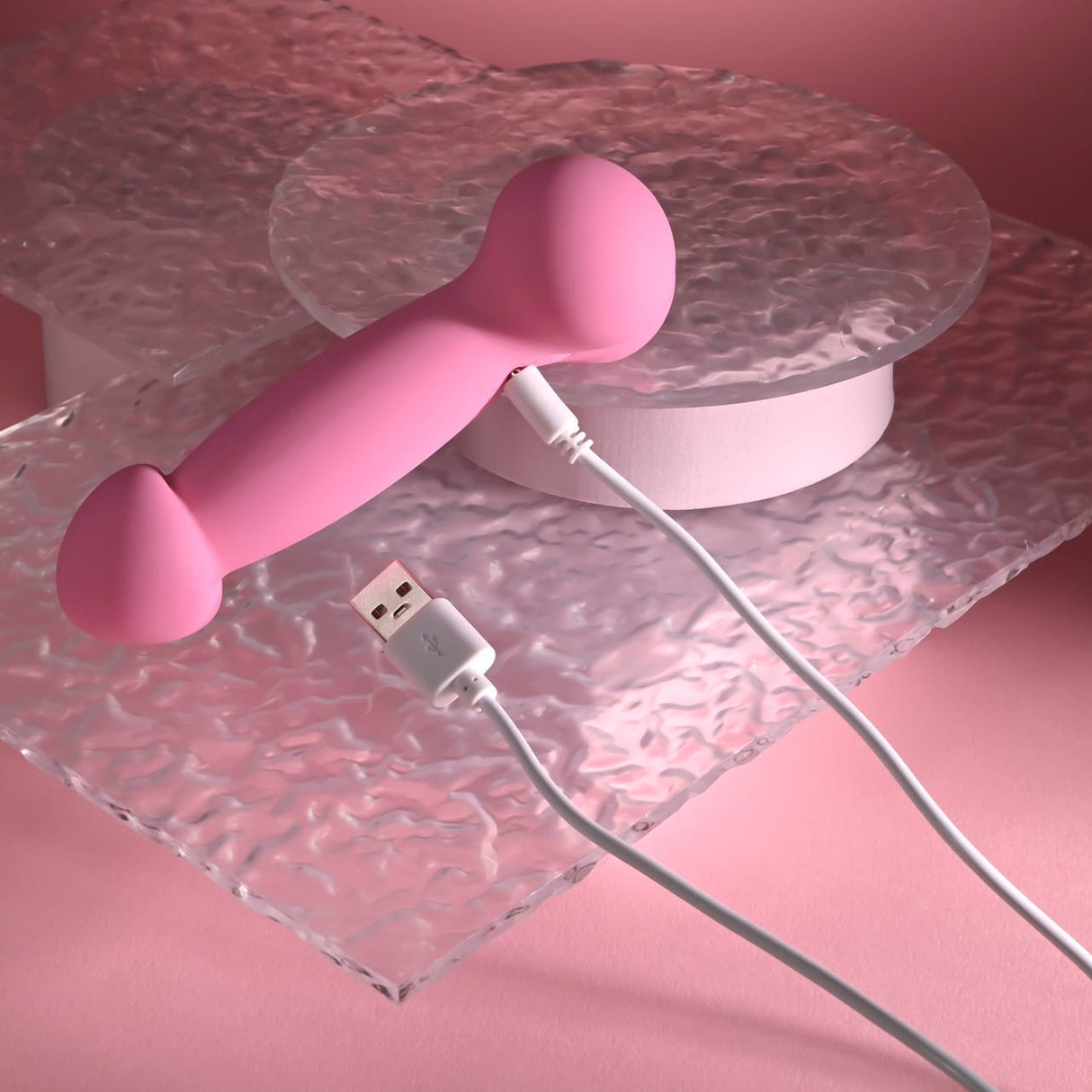 SELOPA - A Bit Nutty Rechargeable Realistic Dildo Vibrator (Pink) EV1223 CherryAffairs