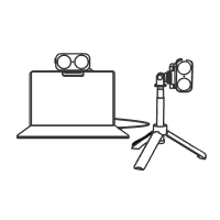 Lovense - Webcam 2 4K AI Streaming Webcam (Black)