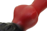Tomax - Garm Fantasy Silicone Suction Cup Dildo (Wine Red/Black) CherryAffairs