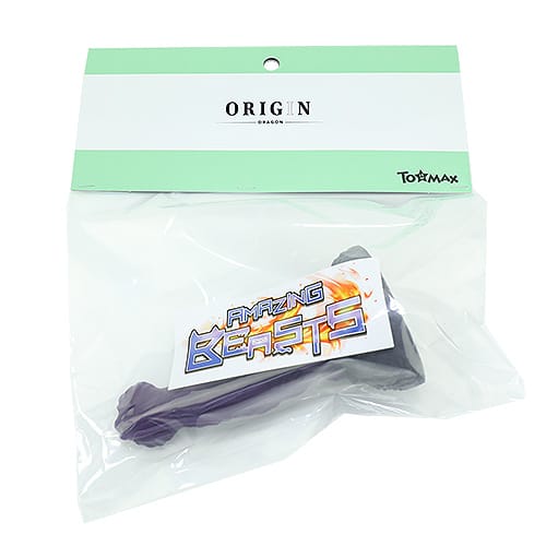 Tomax - Origin Fantasy Silicone Suction Cup Dildo (Purple) CherryAffairs