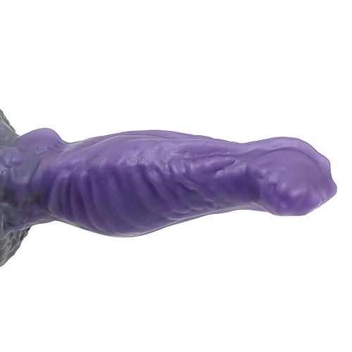 Tomax - Origin Fantasy Silicone Suction Cup Dildo (Purple) CherryAffairs