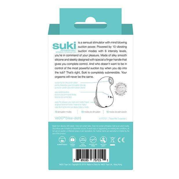 VeDO - Suki Rechargeable Sensual Vibrating Clitoral Air Stimulator CherryAffairs