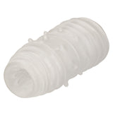 California Exotics - Boundless Reversible Ribbed Soft Stroker (White) CE1987 CherryAffairs
