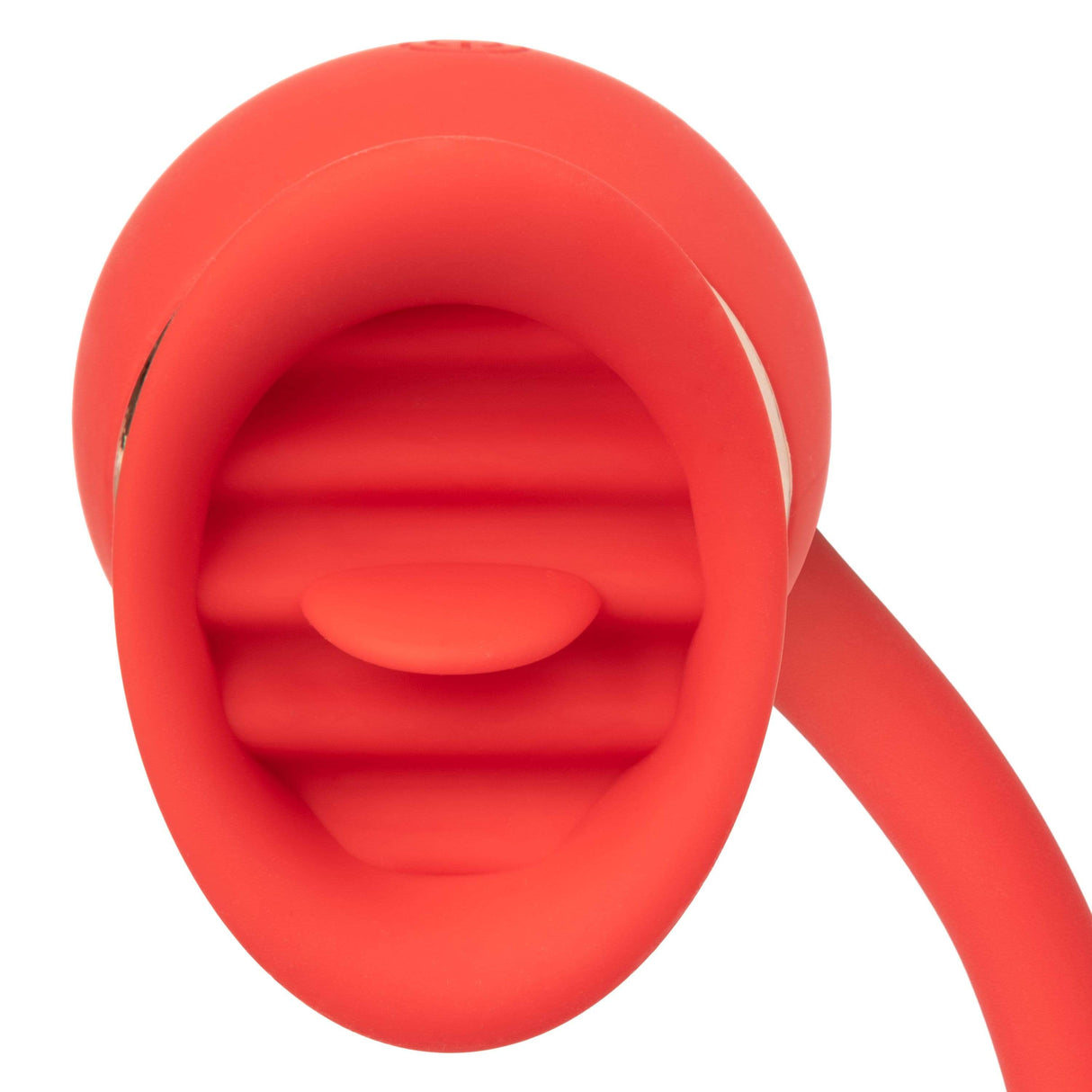 California Exotics - French Kiss Casanova Egg and Clit Massager (Red) CE1778 CherryAffairs