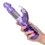 California Exotics - Jack Rabbit Waterproof 5 Rows Jack Rabbit Vibrator (Purple) CE1785 CherryAffairs