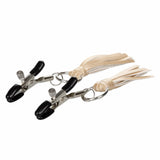 California Exotics - Nipple Play Playful Tassels Nipple Clamps    Nipple Clamps (Non Vibration)