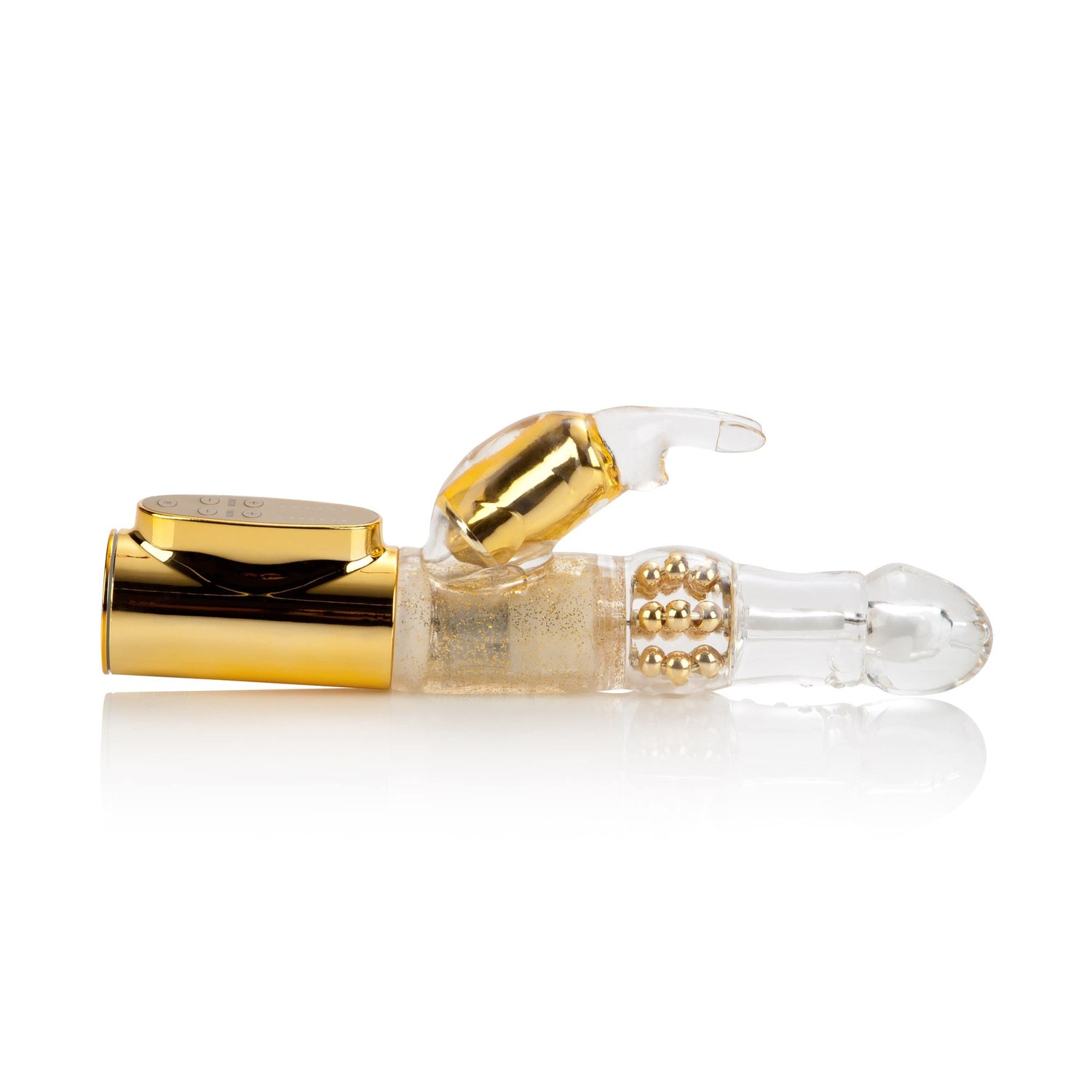 California Exotics - Platinum Collection Jack Rabbit Vibrator Intermediate (Gold) CE1516 CherryAffairs